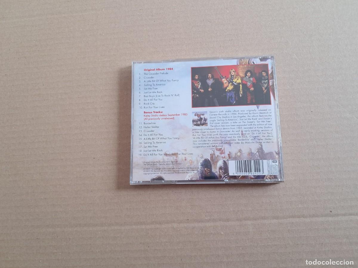 CDs de m&uacute;sica: SAXON - CRUSADER CD 2009 - Foto 3