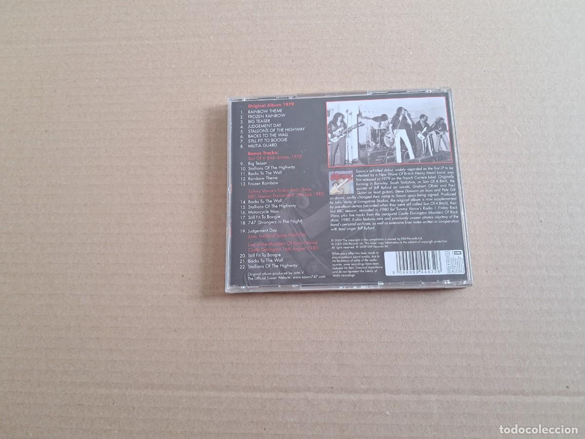 CDs de m&uacute;sica: SAXON - SAXON CD REMASTERED 2009 - Foto 3