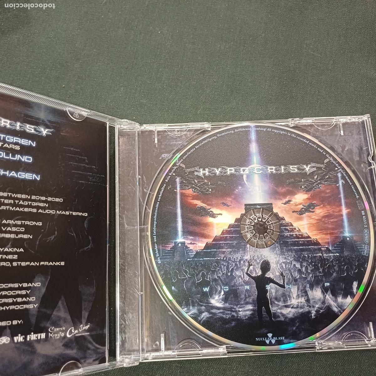 CDs de m&uacute;sica: HYPOCRISY/WORSHIP/CD METAL. - Foto 2