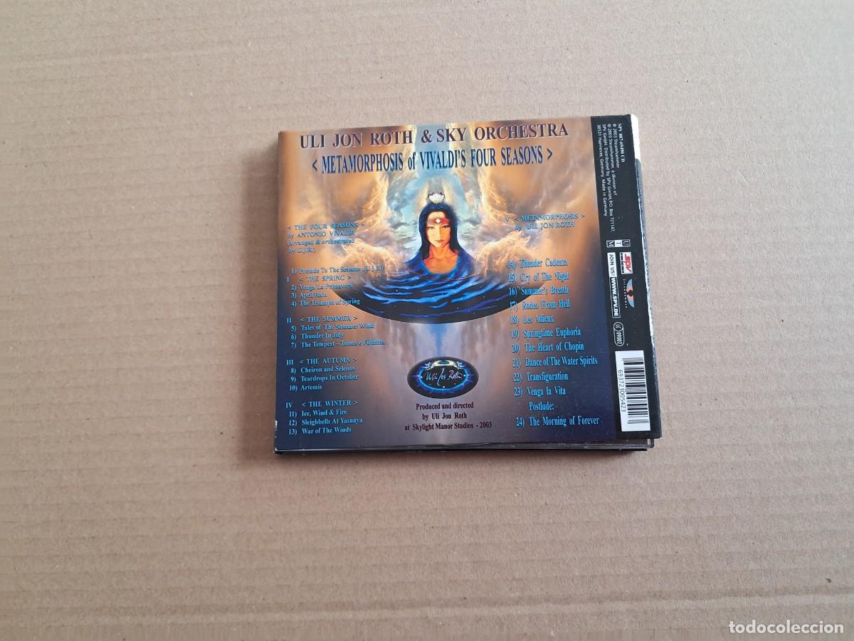 CDs de m&uacute;sica: ULI JON ROTH - METAMORPHOSIS CD DIGIPACK 2003 - Foto 3