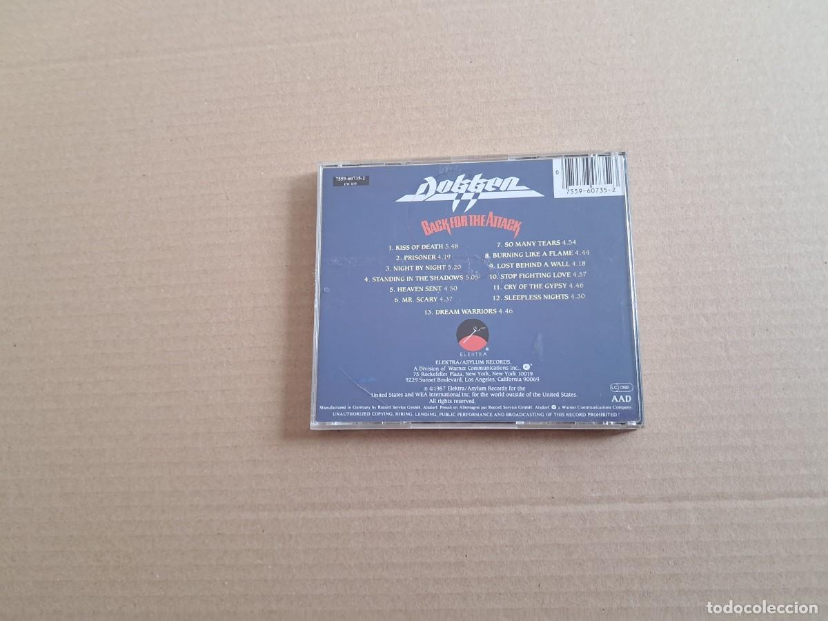 CDs de m&uacute;sica: DOKKEN - BACK FOR THE ATTACK CD 1987 - Foto 3