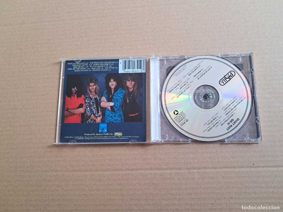 CDs de m&uacute;sica: QUIET RIOT - QR III CD - Foto 2