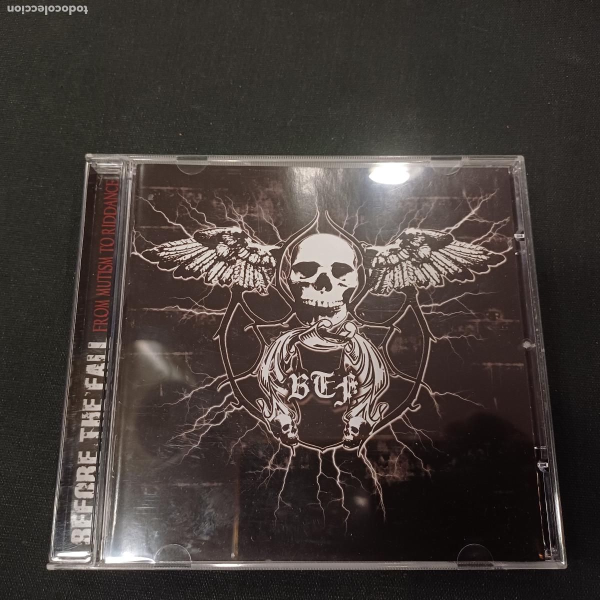 CDs de m&uacute;sica: BEFORE THE FALL/FROM MUTISM TO RIDDANCE/CD METAL. - Foto 1