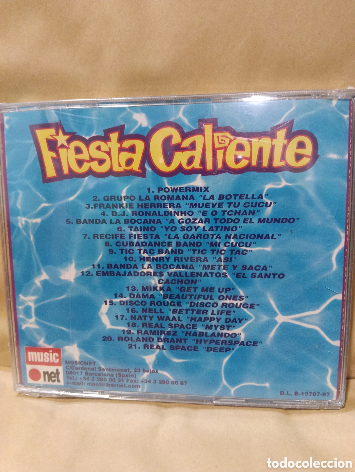 CDs de m&uacute;sica: Fiesta caliente -cd precintado - Foto 2