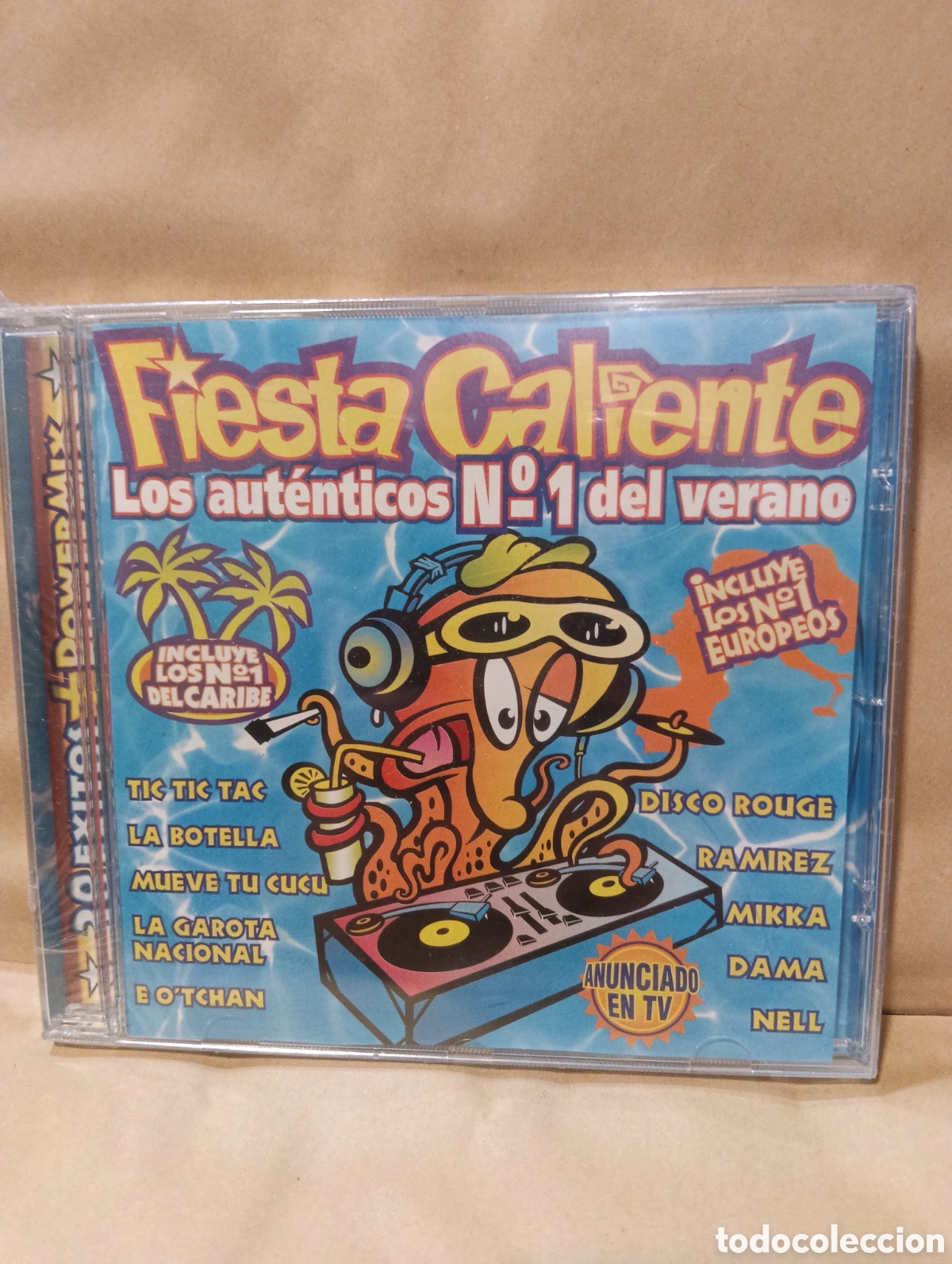 CDs de m&uacute;sica: Fiesta caliente -cd precintado - Foto 1