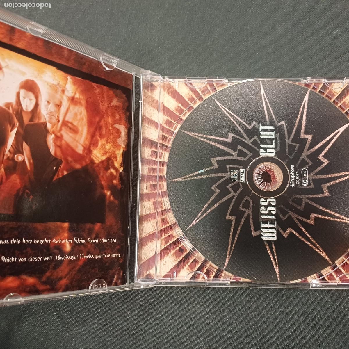 CDs de m&uacute;sica: WEISSGLUT/WEISSGLUT/CD METAL. - Foto 2