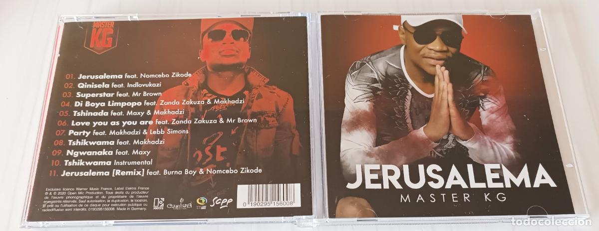 CDs de m&uacute;sica: CD MASTER KG - JERUSALEMA ELEKTRA EDIC. EU - 2020 - Foto 2