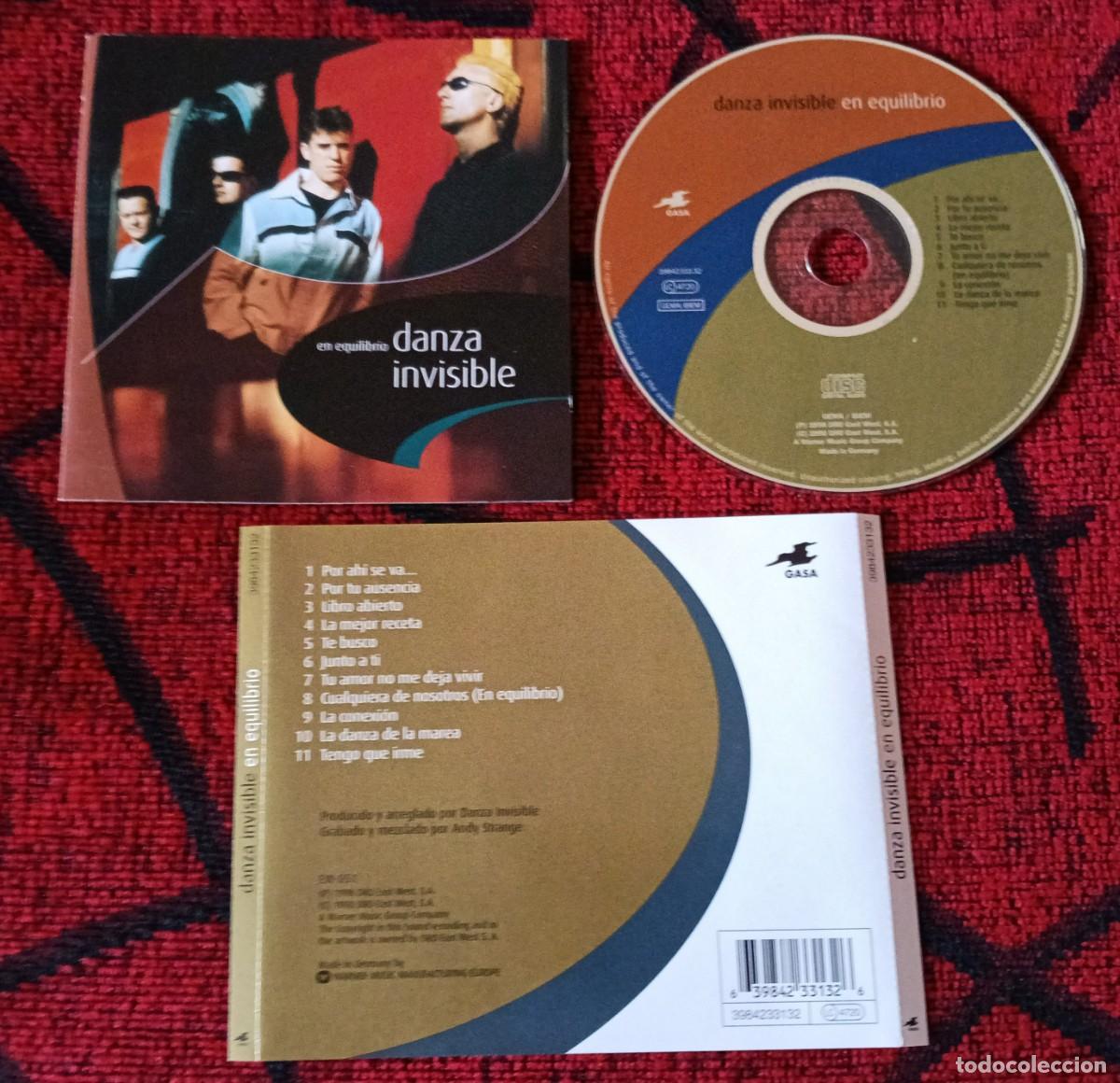 CDs de m&uacute;sica: DANZA INVISIBLE ** En Equilibrio ** CD 1998 - Foto 1