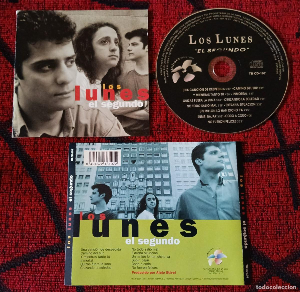 CDs de m&uacute;sica: LOS LUNES ** El Segundo ** CD 1994 - Foto 1