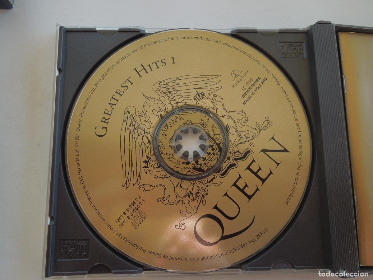 CDs de m&uacute;sica: QUEEN - GREATEST HITS - 2CD,S +LIBRETO -EMI 1994 - Foto 2
