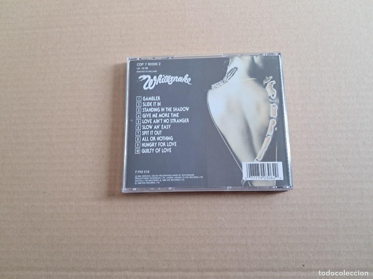 CDs de m&uacute;sica: WHITESNAKE - SLIDE IT IN CD - Foto 3
