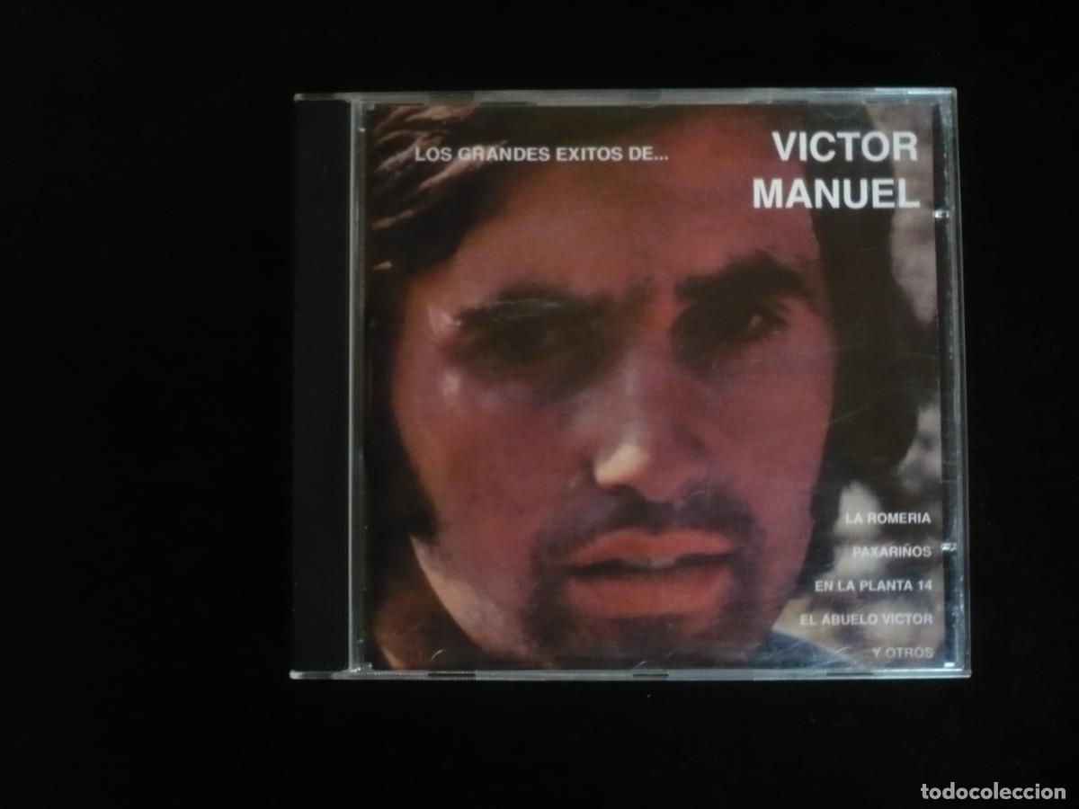 CDs de m&uacute;sica: victor manuel - los grandes exitos - cd casi como nuevo - Foto 1
