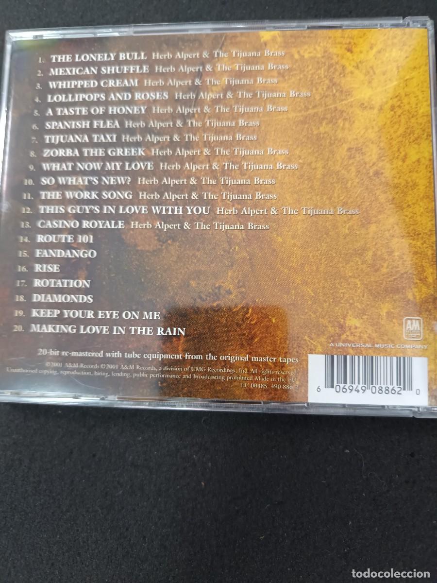 CDs de m&uacute;sica: CD. HERB ALPERT. DEFINITIVE HITS - Foto 2