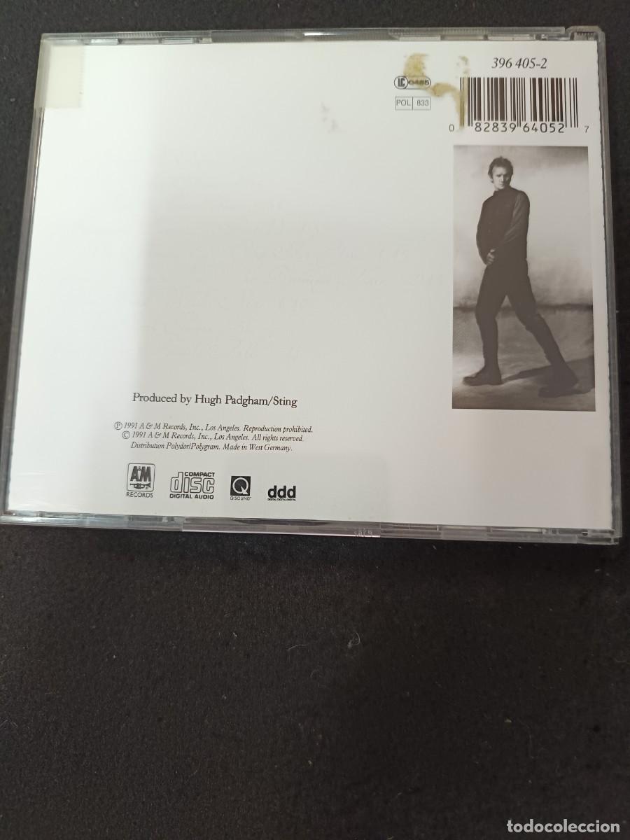CDs de m&uacute;sica: CD. STING. THER SOUL CAGES - Foto 2