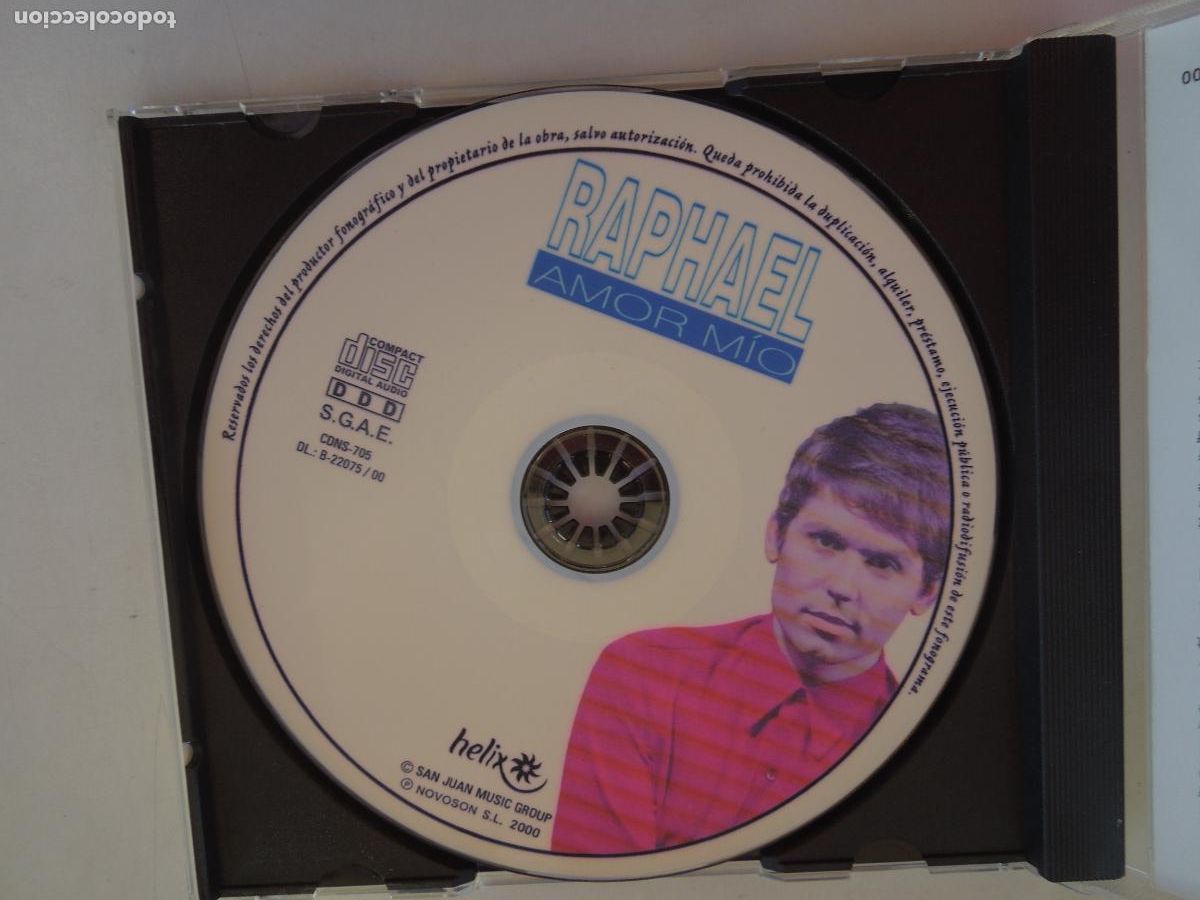 CDs de m&uacute;sica: RAPHAEL , SUS MEJORES EXITOS - 2CD,S- HELIX - Foto 3