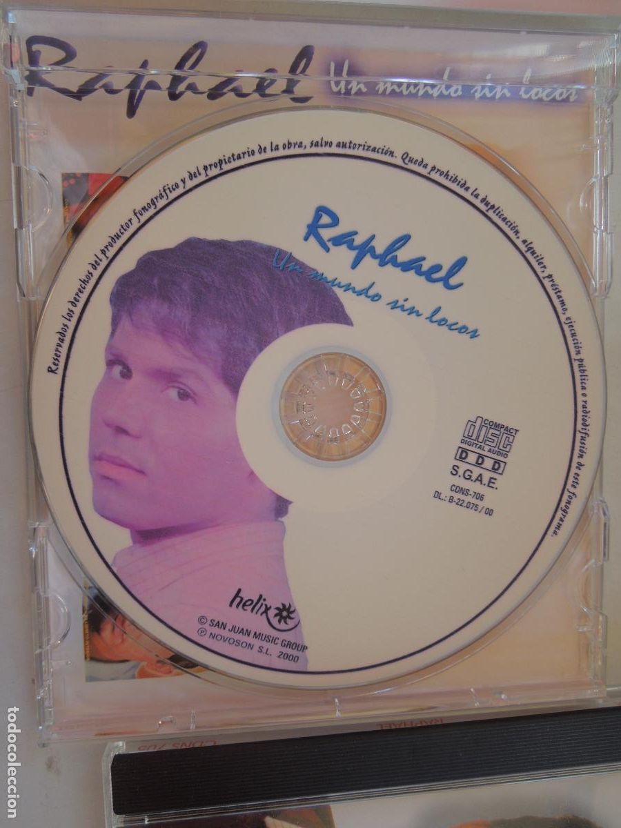 CDs de m&uacute;sica: RAPHAEL , SUS MEJORES EXITOS - 2CD,S- HELIX - Foto 4