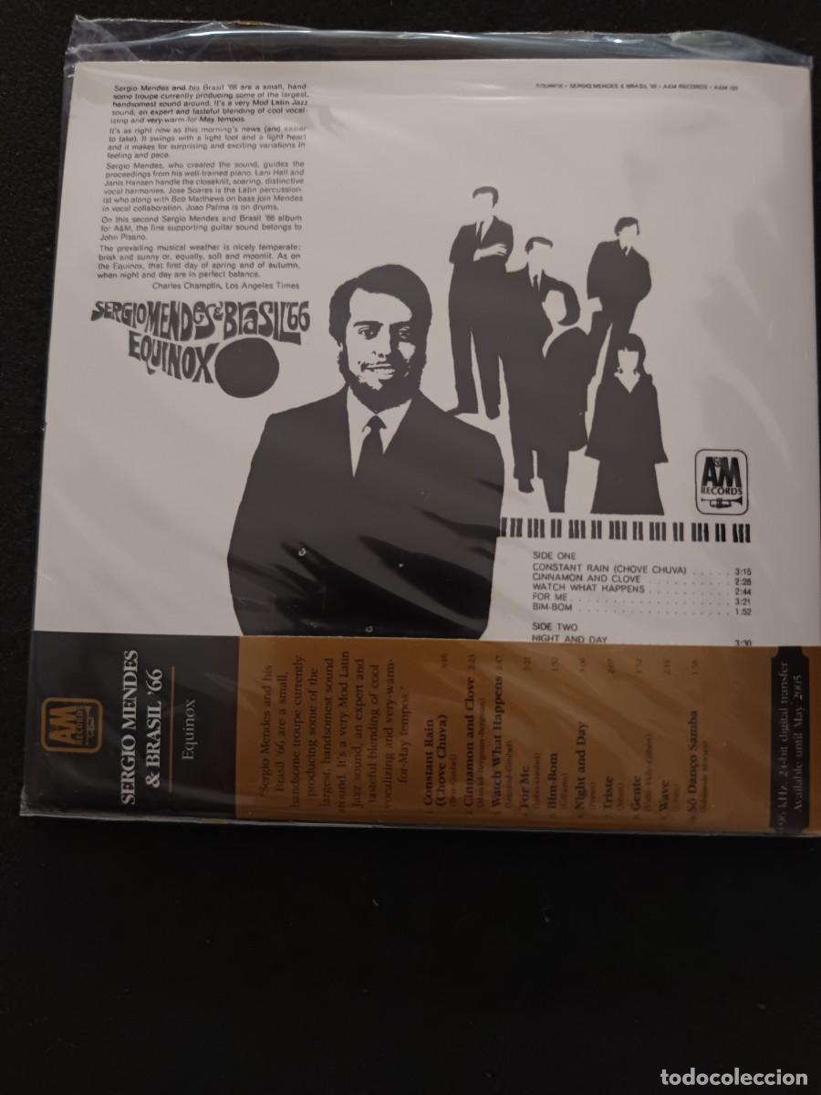 CDs de m&uacute;sica: CD. SERGIO MENDES & BRASIL 66. EQUINOX - Foto 2