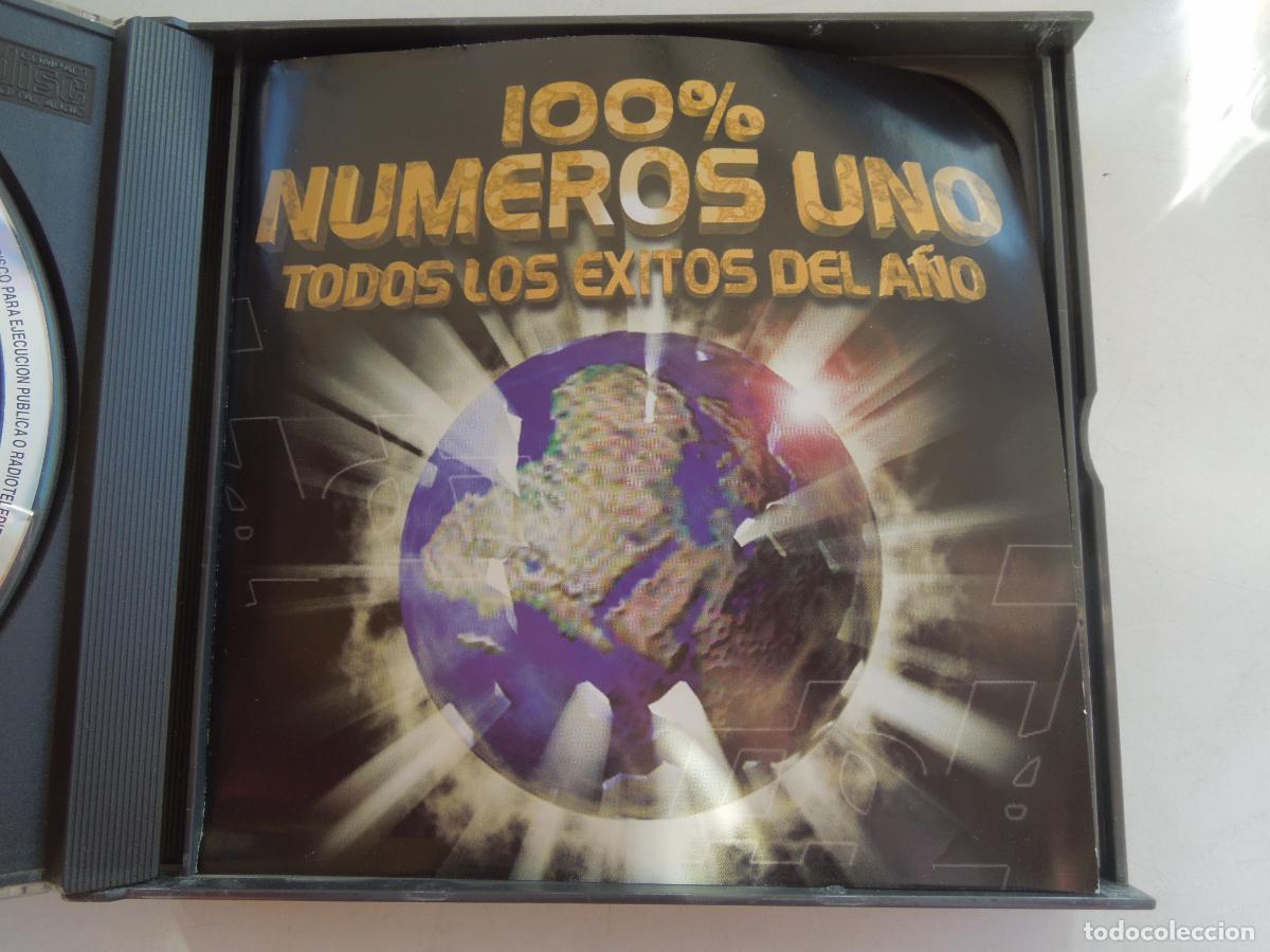 CDs de m&uacute;sica: 100% N&Uacute;MEROS UNO , TODOS LOS &Eacute;XITOS DEL A&Ntilde;O - 3CD,S + LIBRETO - ARCADE 1999 - Foto 2