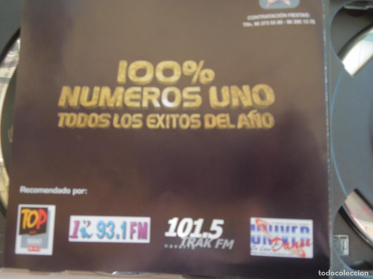 CDs de m&uacute;sica: 100% N&Uacute;MEROS UNO , TODOS LOS &Eacute;XITOS DEL A&Ntilde;O - 3CD,S + LIBRETO - ARCADE 1999 - Foto 4