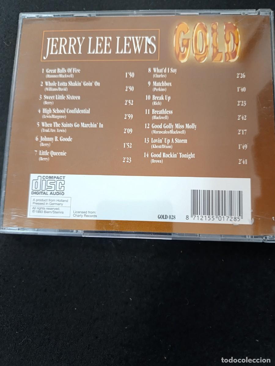 CDs de m&uacute;sica: CD. JERRY LEE LEWIS. GOLD - Foto 2