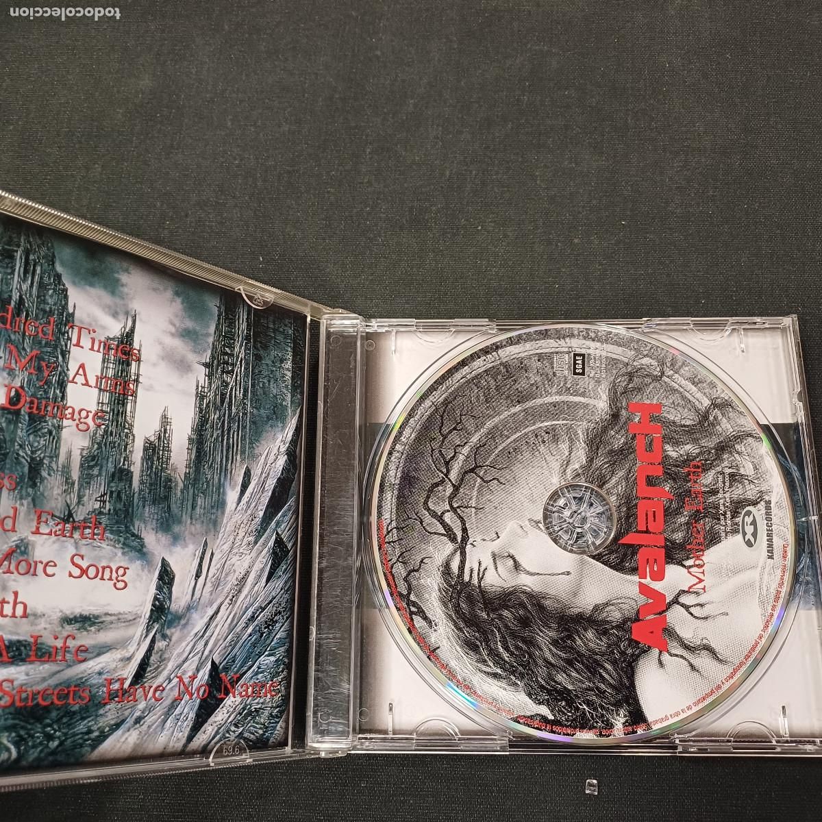 CDs de m&uacute;sica: AVALANCH/MOTHER EARTH/CD METAL. - Foto 2