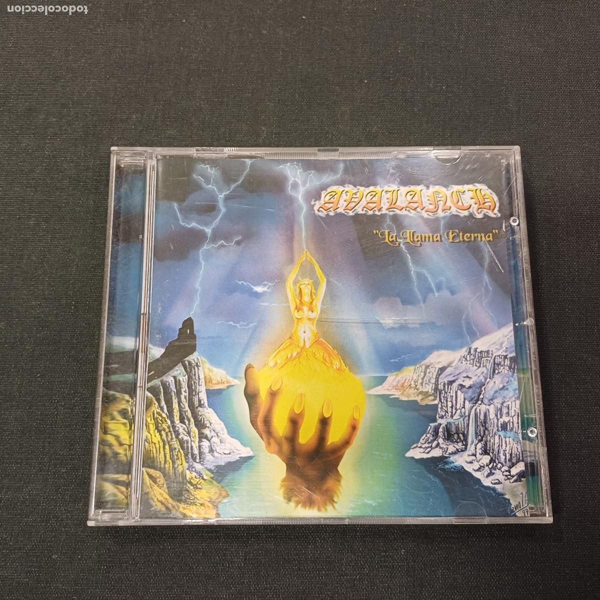 CDs de m&uacute;sica: AVALANCH/LA LLAMA ETERNA/CD METAL. - Foto 1