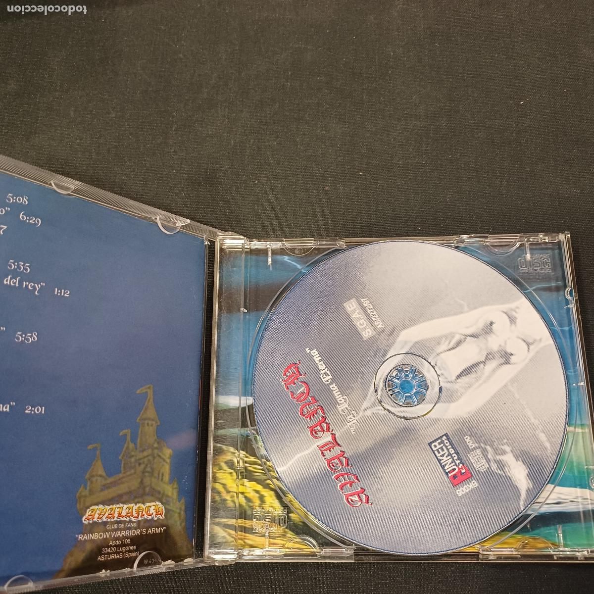 CDs de m&uacute;sica: AVALANCH/LA LLAMA ETERNA/CD METAL. - Foto 2