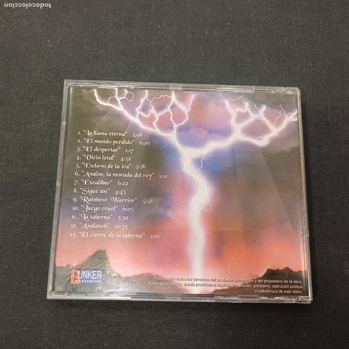 CDs de m&uacute;sica: AVALANCH/LA LLAMA ETERNA/CD METAL. - Foto 3