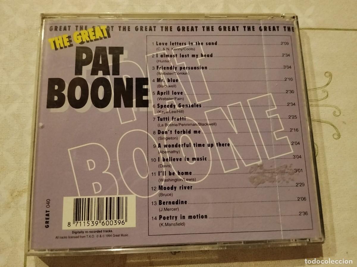 CDs de m&uacute;sica: Pat Boone - the great - Foto 2