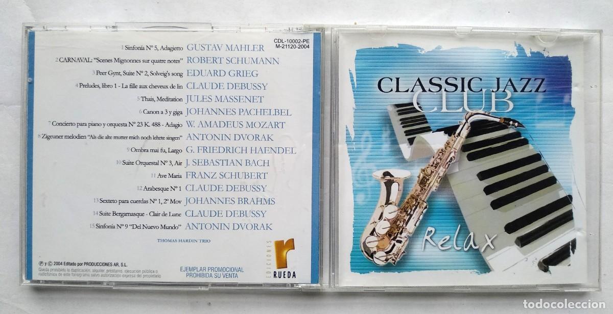 CDs de m&uacute;sica: CLASSIC JAZZ, RELAX. CD. - Foto 1