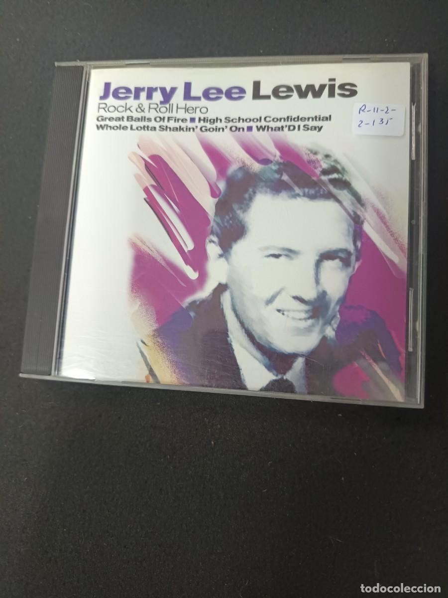 CDs de m&uacute;sica: CD. JERRY LEE LEWIS. ROCK & ROLL HERO - Foto 1