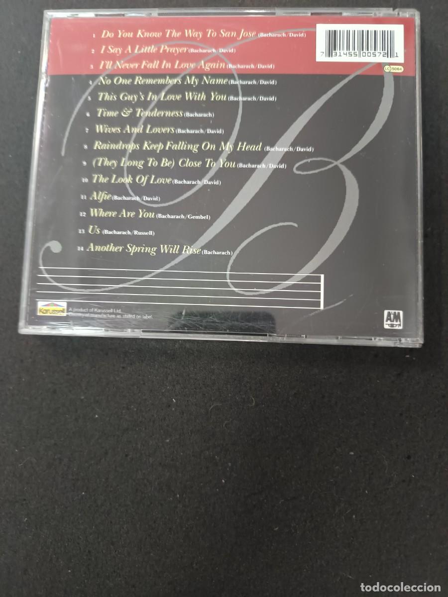 CDs de m&uacute;sica: CD. BURT BACHARACH. ILL NEVER FALL IN LOVE AGAIN - Foto 2