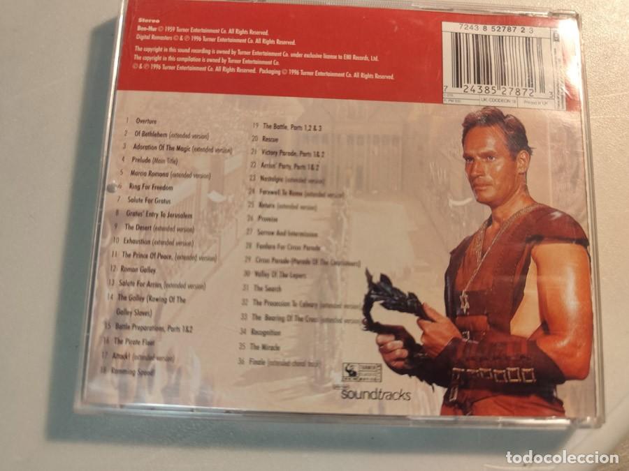 CDs de m&uacute;sica: BSO BEN HUR - MIKLOS ROZSA - Foto 2