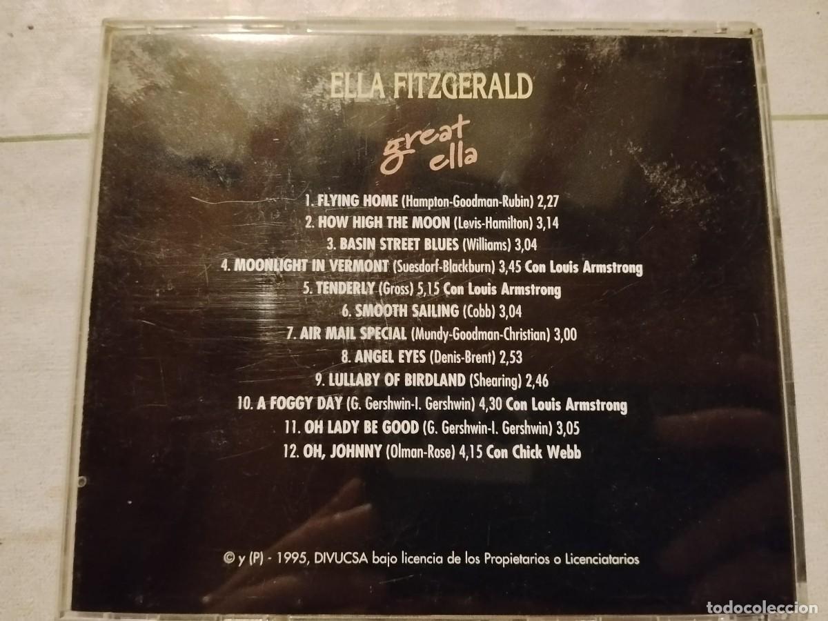 CDs de m&uacute;sica: Ella Fitzgerald - Great Ella - Foto 2