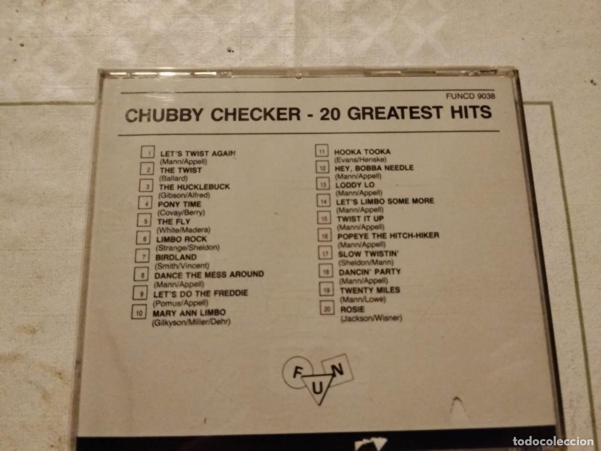 CDs de m&uacute;sica: Chubby Checker &lrm;&ndash; 20 Greatest Hits - Foto 2