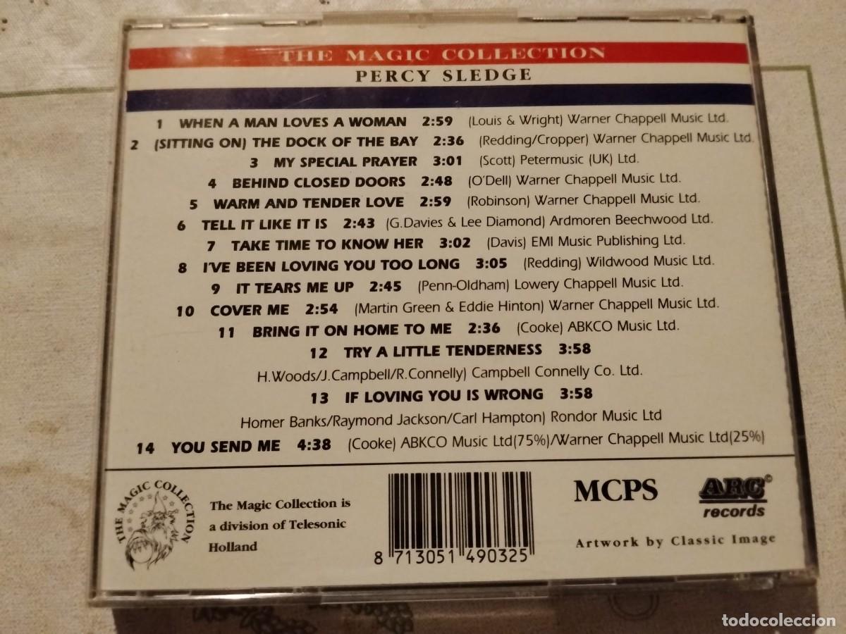 CDs de m&uacute;sica: Percy Sledge - The magic collection - Foto 2