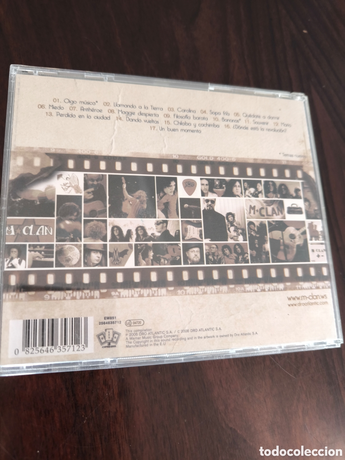 CDs de m&uacute;sica: CD M-Clan. Retrovisi&oacute;n 1995-2006 - Foto 3