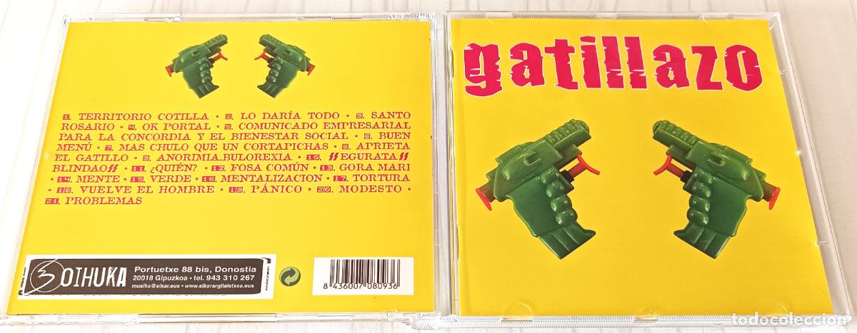 CDs de m&uacute;sica: CD GATILLAZO - OIHUKA - 2005 - Foto 2