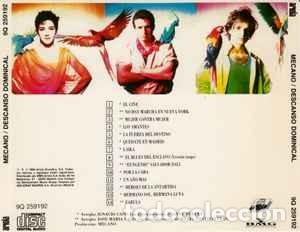 CDs de m&uacute;sica: MECANO &lrm;&ndash; DESCANSO DOMINICAL CD 1988 - Foto 2