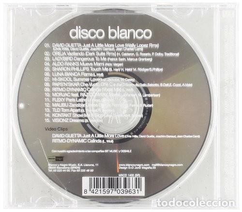 CDs de m&uacute;sica: DISCO BLANCO - CD NUEVO - Foto 2