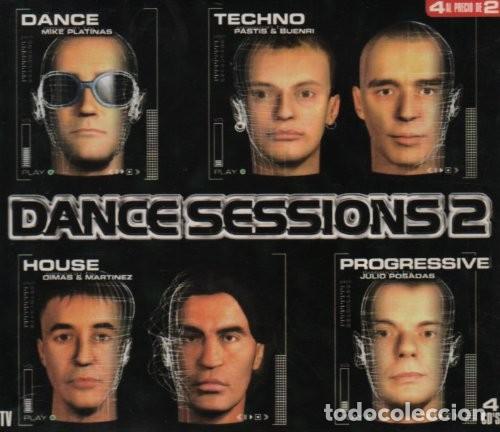 CDs de m&uacute;sica: DANCE SESSIONS 2 - CD 4 DISCOS - Foto 1