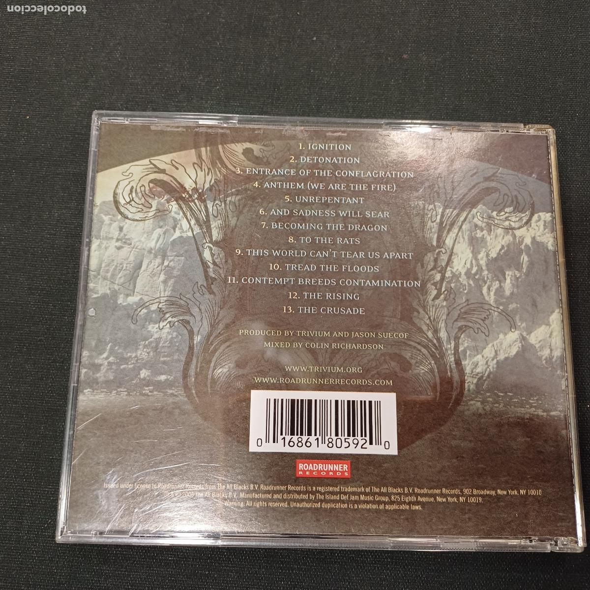 CDs de m&uacute;sica: TRIVIUM/THE CRUSADE/CD METAL. - Foto 3