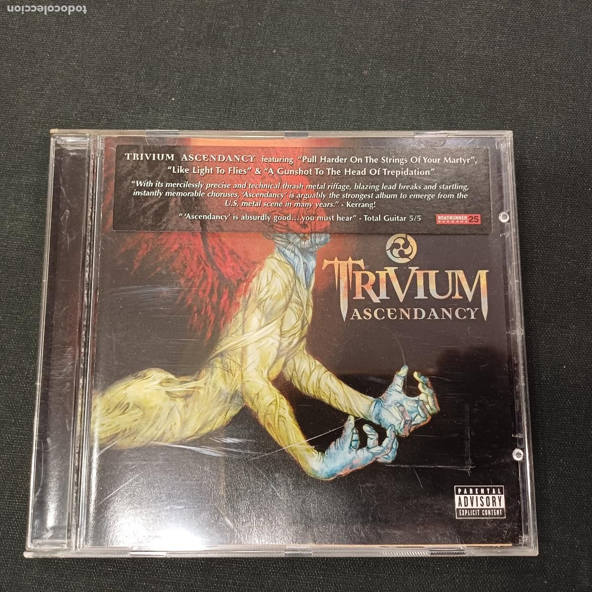 CDs de m&uacute;sica: TRIVIUM/ASCENDANCY/CD METAL. - Foto 1