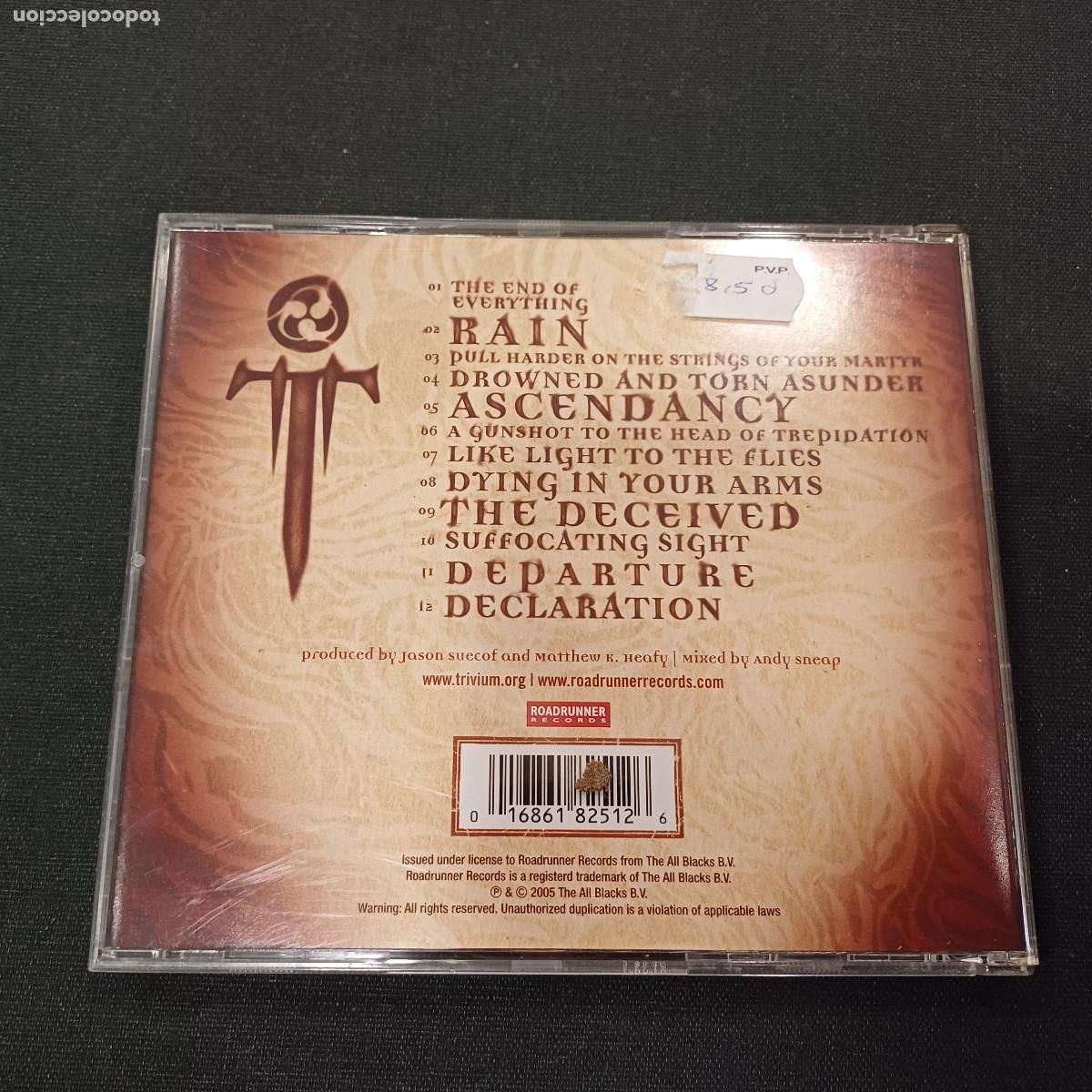 CDs de m&uacute;sica: TRIVIUM/ASCENDANCY/CD METAL. - Foto 3
