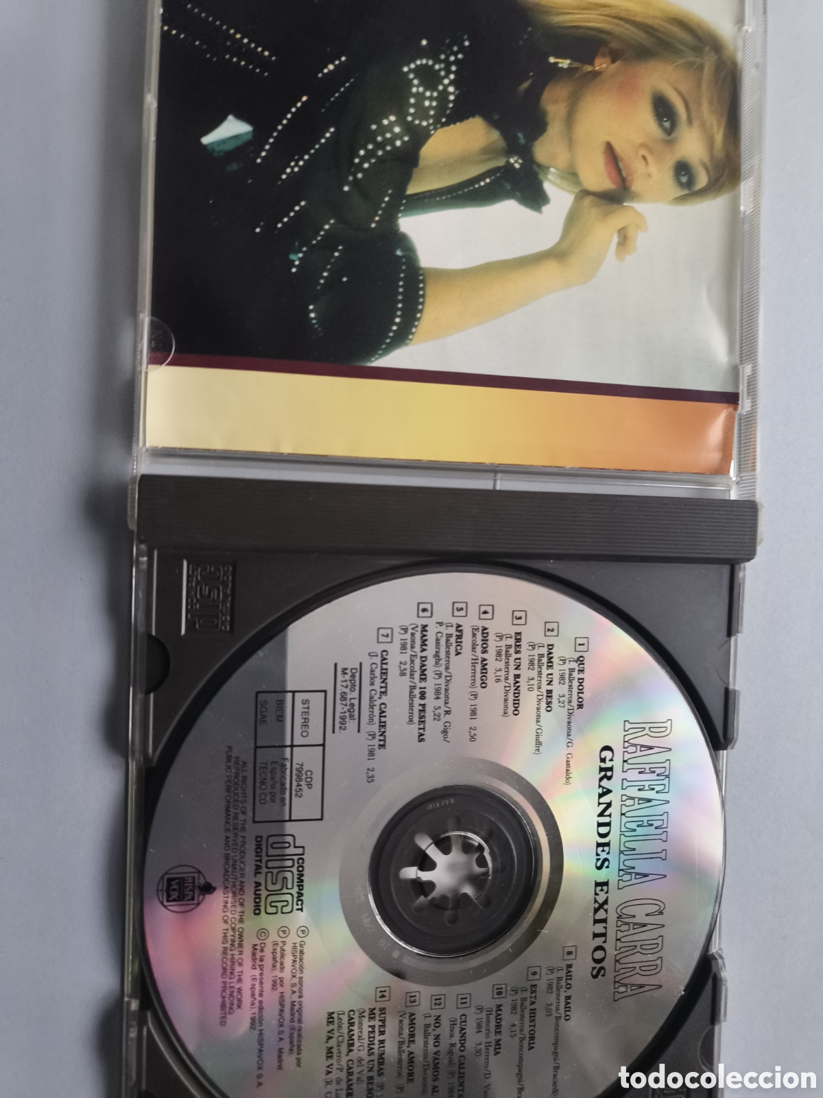 CDs de m&uacute;sica: Raffaella carra, grandes &eacute;xitos - Foto 3
