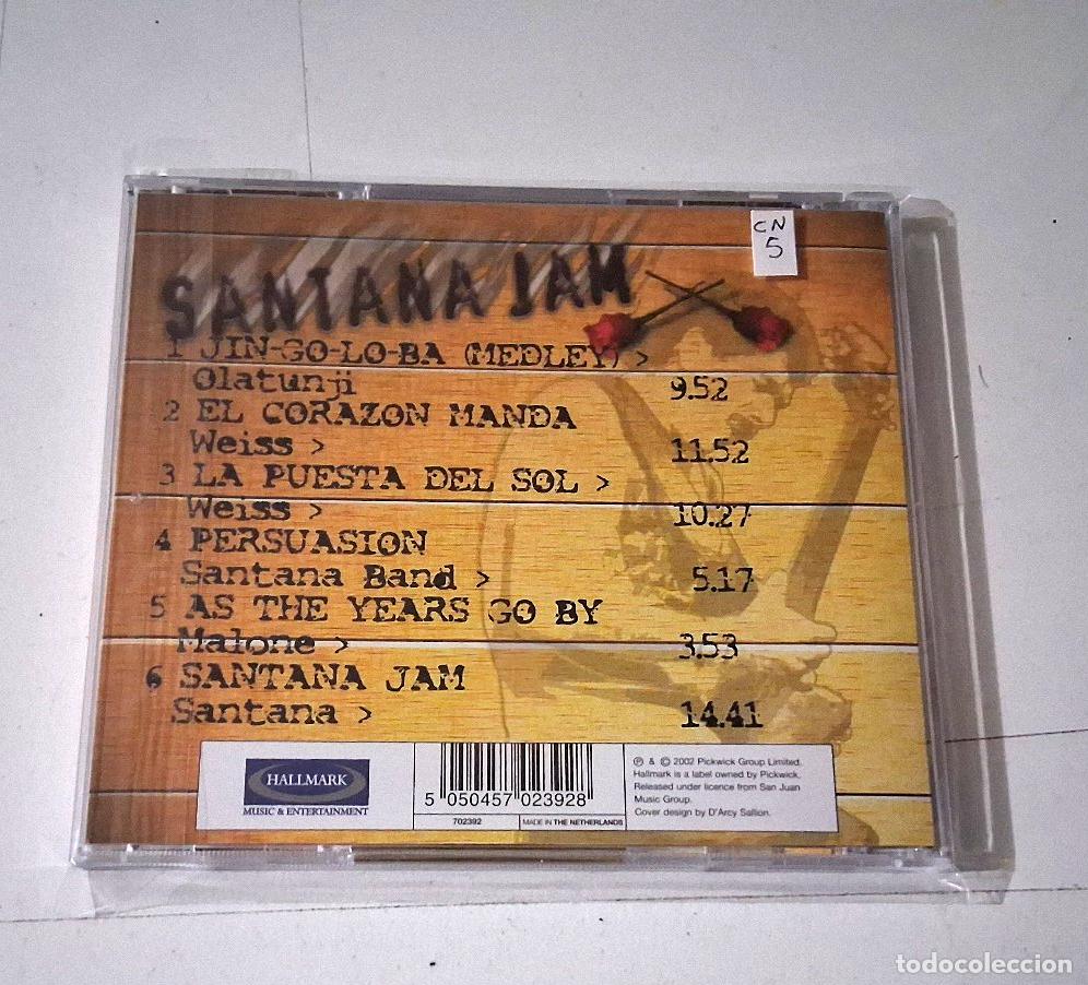 CDs de m&uacute;sica: SANTANA &rdquo;JAM&rdquo; CD 6 TRACKS COMO NUEVO - Foto 2