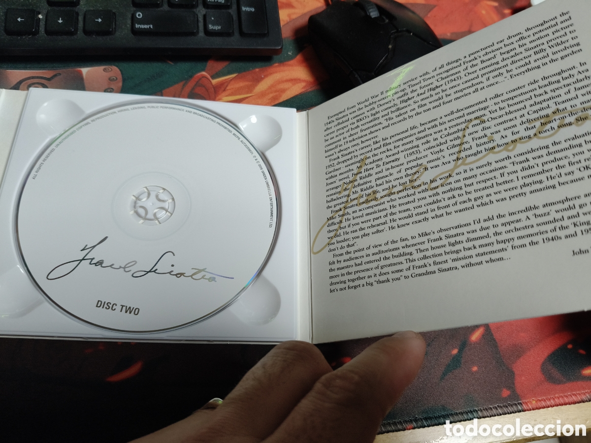 CDs de m&uacute;sica: Frank Sinatra 2 CD autograph collection - 37 - Foto 6