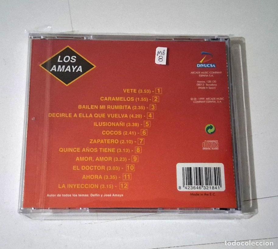 CDs de m&uacute;sica: LOS AMAYA &rdquo;GRANDES EXITOS&rdquo; CD 12 TRACKS - Foto 2
