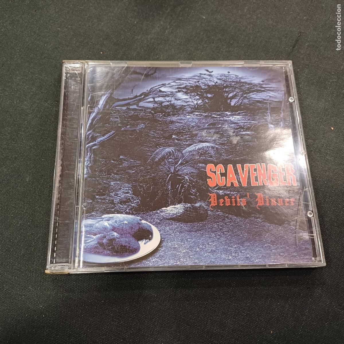 CDs de m&uacute;sica: SCAVENGER/DEVILS DINNER/CD METAL. - Foto 1
