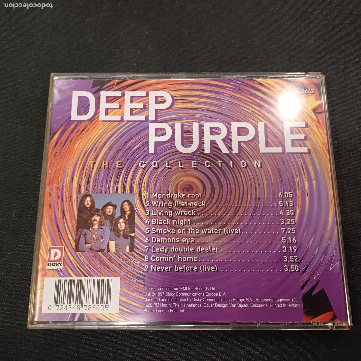 CDs de m&uacute;sica: DEEP PURPLE/THE COLLECTION/CD METAL. - Foto 3